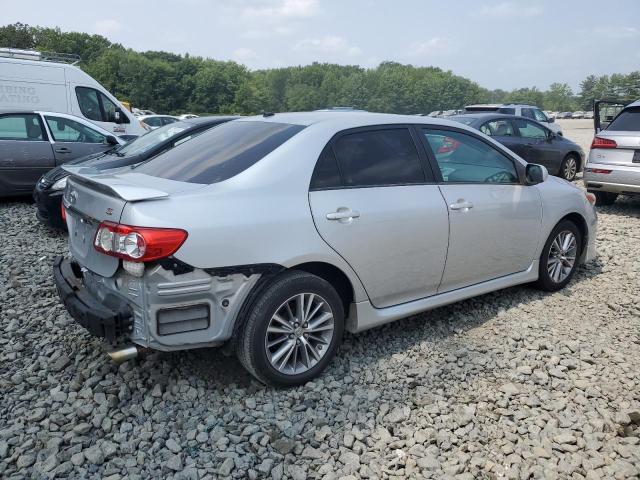 2T1BU4EE1BC722059 - 2011 TOYOTA COROLLA BASE 银色 照片 3