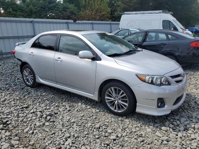 2T1BU4EE1BC722059 - 2011 TOYOTA COROLLA BASE 银色 照片 4
