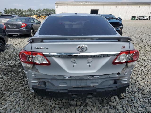 2T1BU4EE1BC722059 - 2011 TOYOTA COROLLA BASE 银色 照片 6