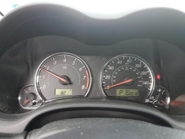 2T1BU4EE1BC722059 - 2011 TOYOTA COROLLA BASE 银色 照片 9