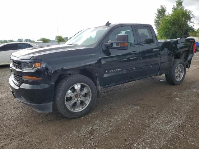 1GCVKPEC5JZ290907 - 2018 CHEVROLET SILVERADO K1500 CUSTOM BLACK photo 1