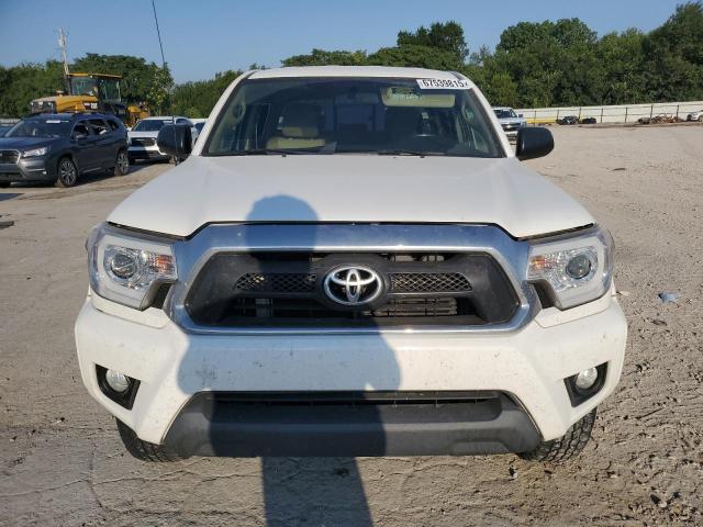 5TFJU4GN5EX060646 - 2014 TOYOTA TACOMA DOUBLE CAB PRERUNNER WHITE photo 5