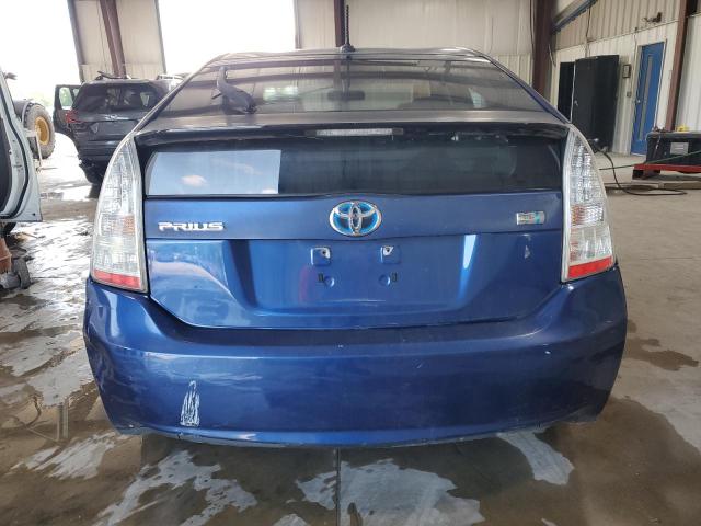 JTDKN3DU2A0016128 - 2010 TOYOTA PRIUS BLUE photo 6
