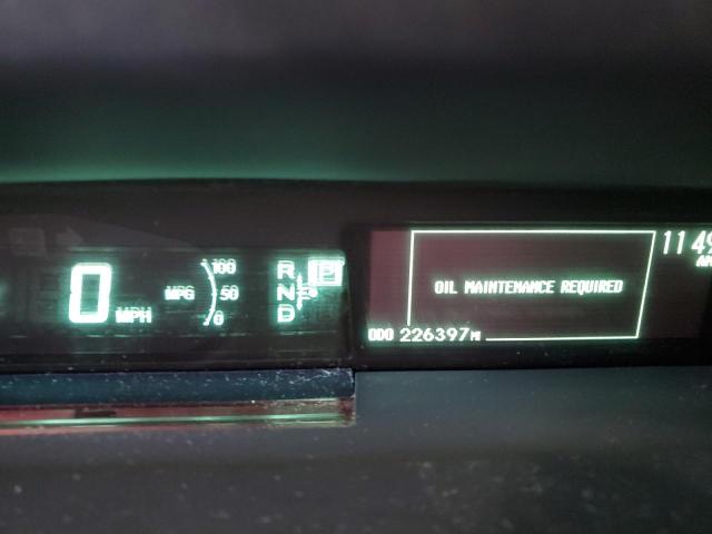 JTDKN3DU2A0016128 - 2010 TOYOTA PRIUS BLUE photo 9