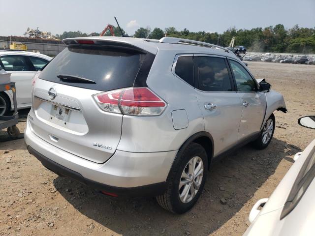 KNMAT2MV3FP519914 - 2015 NISSAN ROGUE S SILVER photo 3