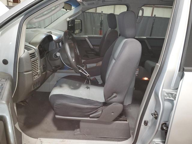 1N6AA07B04N586990 - 2004 NISSAN TITAN XE SILVER photo 7