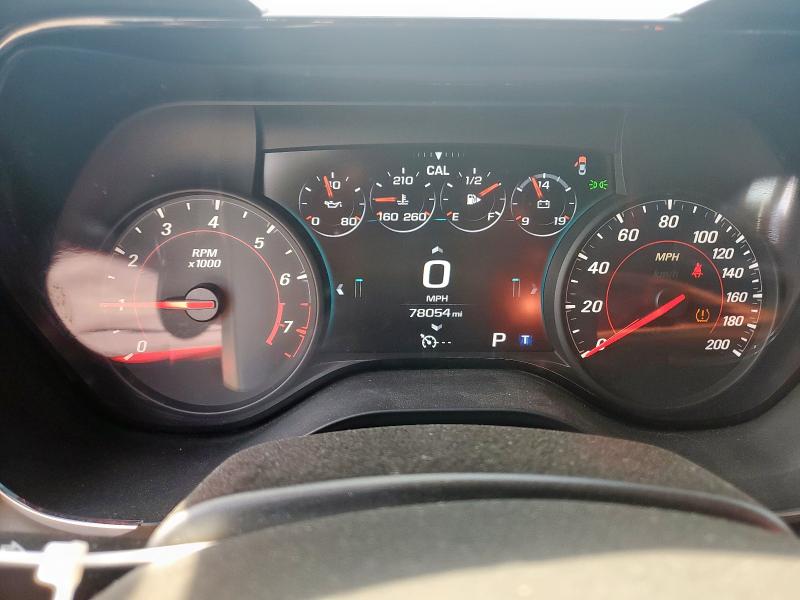 1G1FH1R73H0128424 - 2017 CHEVROLET CAMARO SS შავი ფოტო 9