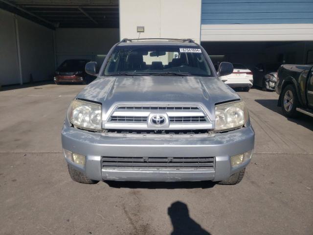 JTEZU14R640033788 - 2004 TOYOTA 4RUNNER SR5 SILVER photo 5