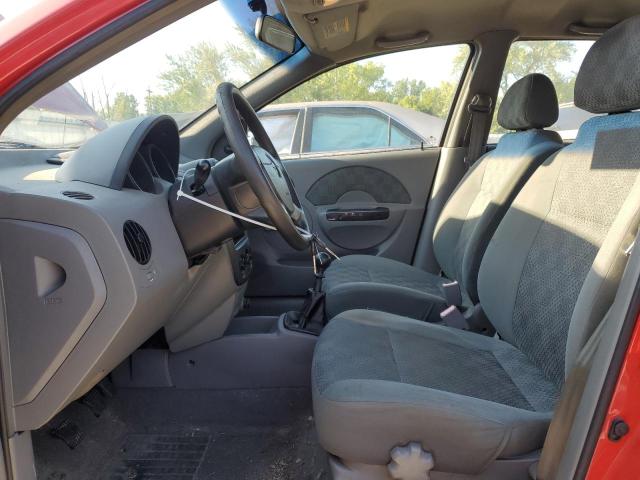 KL1TD62695B388435 - 2005 CHEVROLET AVEO BASE 红色 照片 7