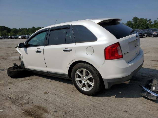 2FMDK4JC7BBB58053 - 2011 FORD EDGE SEL WHITE photo 2