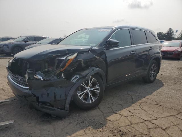 5TDJKRFH1GS237393 - 2016 TOYOTA HIGHLANDER XLE შავი ფოტო 1