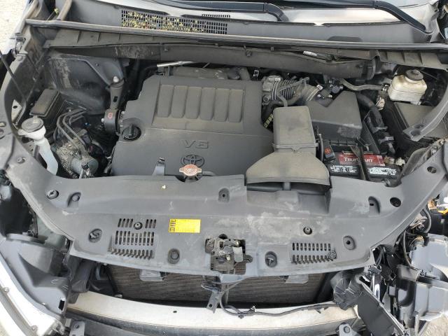 5TDJKRFH1GS237393 - 2016 TOYOTA HIGHLANDER XLE შავი ფოტო 12