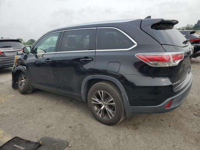5TDJKRFH1GS237393 - 2016 TOYOTA HIGHLANDER XLE შავი ფოტო 2