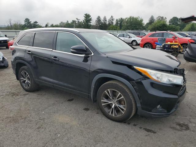 5TDJKRFH1GS237393 - 2016 TOYOTA HIGHLANDER XLE შავი ფოტო 4