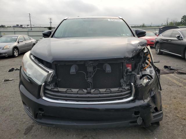 5TDJKRFH1GS237393 - 2016 TOYOTA HIGHLANDER XLE შავი ფოტო 5