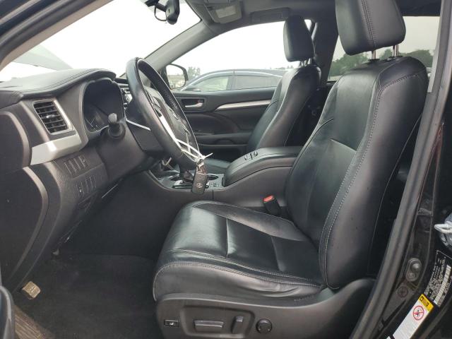 5TDJKRFH1GS237393 - 2016 TOYOTA HIGHLANDER XLE შავი ფოტო 7