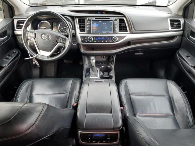 5TDJKRFH1GS237393 - 2016 TOYOTA HIGHLANDER XLE შავი ფოტო 8