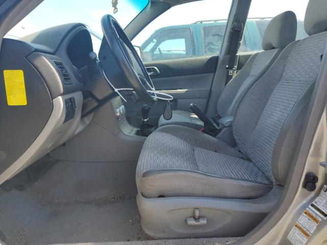 JF1SG65605G728684 - 2005 SUBARU FORESTER 2.5XS Серебристый фото 7
