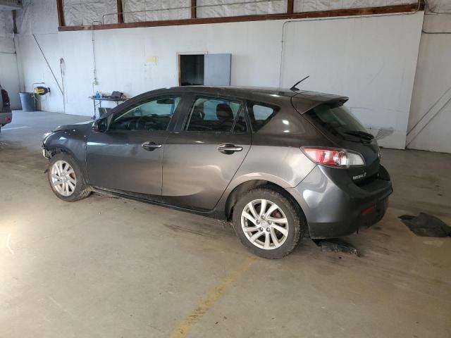 JM1BL1L74C1664153 - 2012 MAZDA 3 I GRAY photo 2