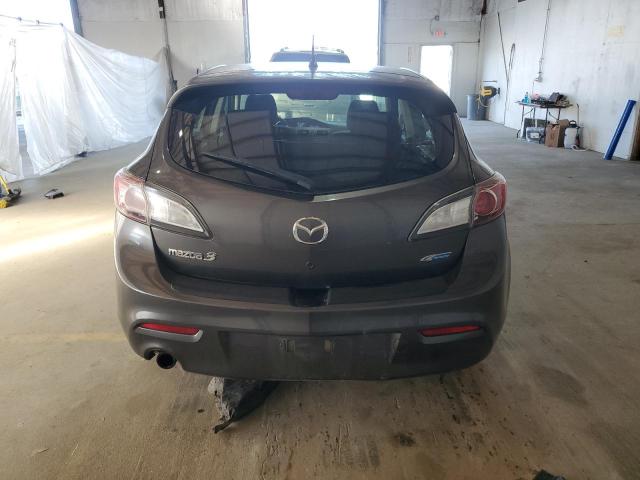 JM1BL1L74C1664153 - 2012 MAZDA 3 I GRAY photo 6