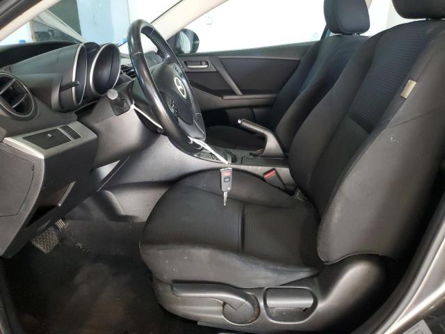 JM1BL1L74C1664153 - 2012 MAZDA 3 I GRAY photo 7