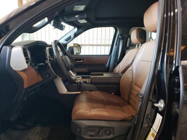 5TFMA5DB5NX001957 - 2022 TOYOTA TUNDRA CREWMAX PLATINUM შავი ფოტო 7