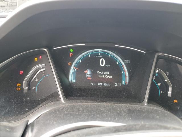 2HGFC1F78HH659447 - 2017 HONDA CIVIC EXL CHARCOAL photo 9