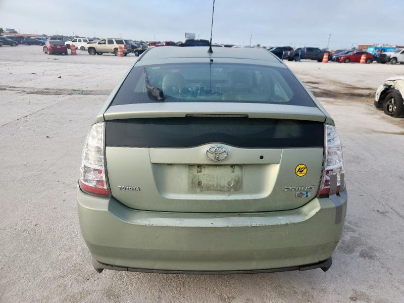 JTDKB20U077687807 - 2007 TOYOTA PRIUS GREEN photo 6