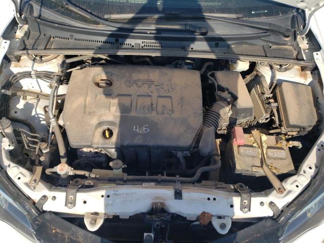 5YFBURHEXKP891554 - 2019 TOYOTA COROLLA L WHITE photo 11