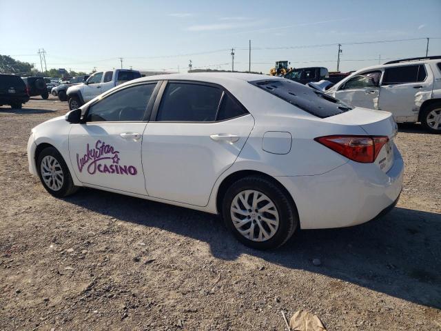 5YFBURHEXKP891554 - 2019 TOYOTA COROLLA L WHITE photo 2