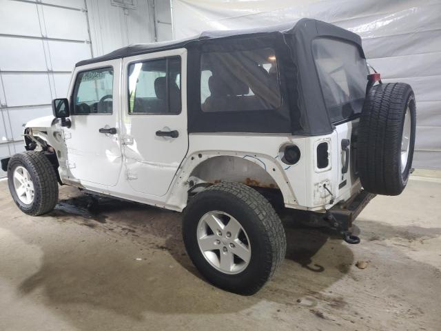 1C4BJWDG2GL115594 - 2016 JEEP WRANGLER UNLIMITED SPORT WHITE photo 2