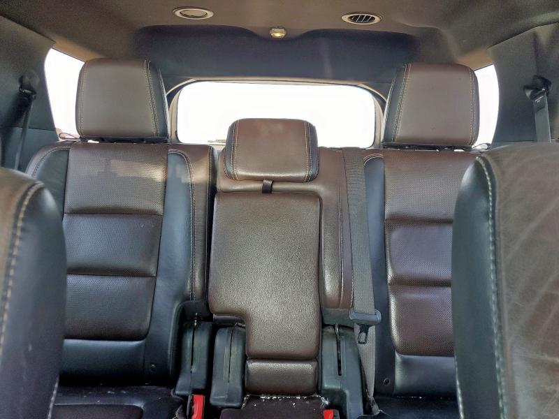 1FM5K8GT8DGC48763 - 2013 FORD EXPLORER SPORT Weiß Foto 10