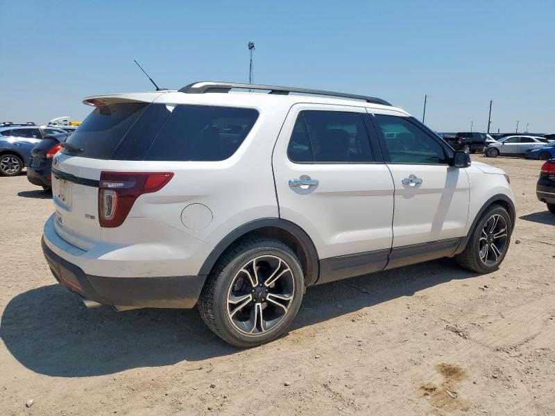 1FM5K8GT8DGC48763 - 2013 FORD EXPLORER SPORT Weiß Foto 3