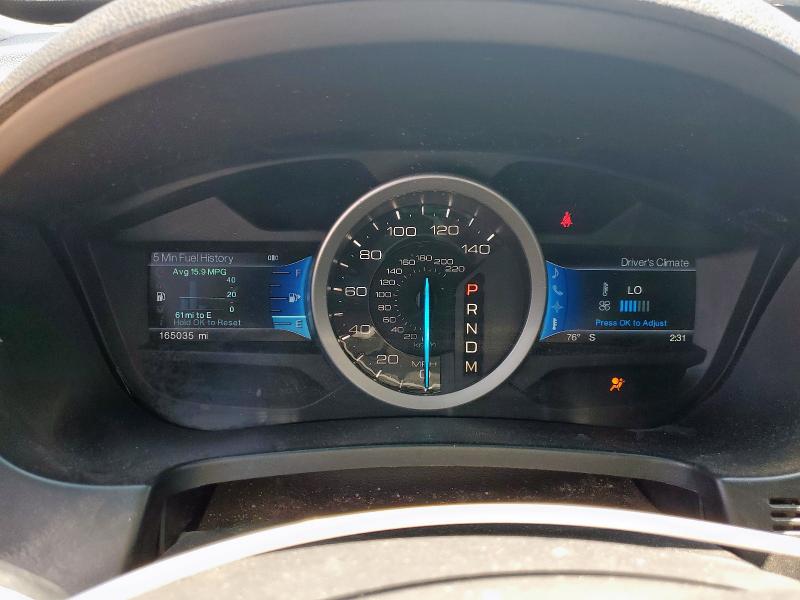 1FM5K8GT8DGC48763 - 2013 FORD EXPLORER SPORT Weiß Foto 9