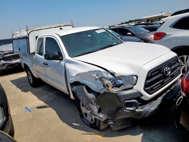 5TFRX5GN5HX091531 - 2017 TOYOTA TACOMA ACCESS CAB WHITE photo 4