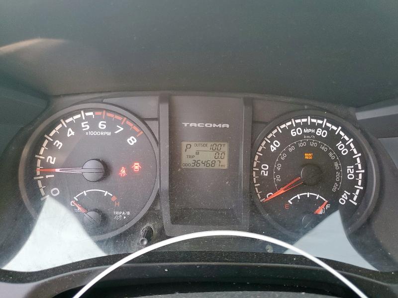 5TFRX5GN5HX091531 - 2017 TOYOTA TACOMA ACCESS CAB WHITE photo 9