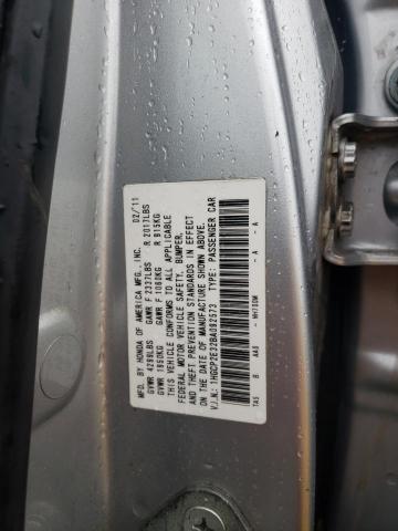 1HGCP2E32BA092573 - 2011 HONDA ACCORD LX SILVER photo 13