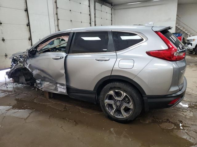 7FARW1H58JE026414 - 2018 HONDA CR-V EX SILVER photo 2