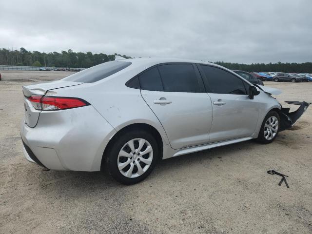 5YFEPRAE6LP047611 - 2020 TOYOTA COROLLA LE ვერცხლისფერი ფოტო 3