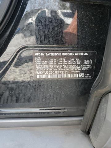 WBXYJ5C30JEF73123 - 2018 BMW X2 XDRIVE28I BLACK photo 12