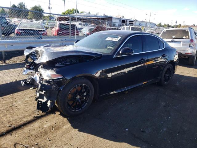 ZARFAEDN2J7589268 - 2018 ALFA ROMEO GIULIA Q4 შავი ფოტო 1