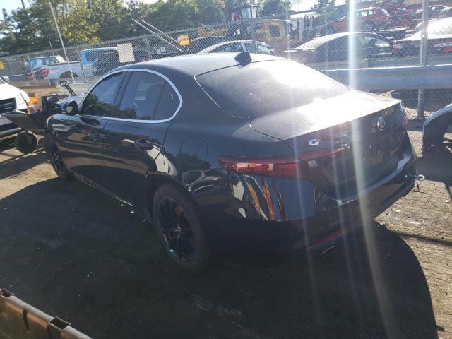 ZARFAEDN2J7589268 - 2018 ALFA ROMEO GIULIA Q4 შავი ფოტო 2