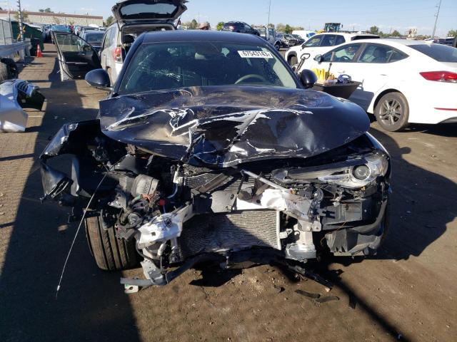 ZARFAEDN2J7589268 - 2018 ALFA ROMEO GIULIA Q4 შავი ფოტო 5