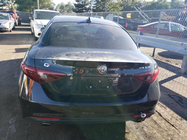 ZARFAEDN2J7589268 - 2018 ALFA ROMEO GIULIA Q4 შავი ფოტო 6
