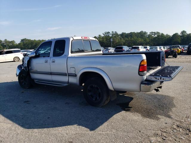 5TBRT3412YS018536 - 2000 TOYOTA TUNDRA ACCESS CAB ვერცხლისფერი ფოტო 2