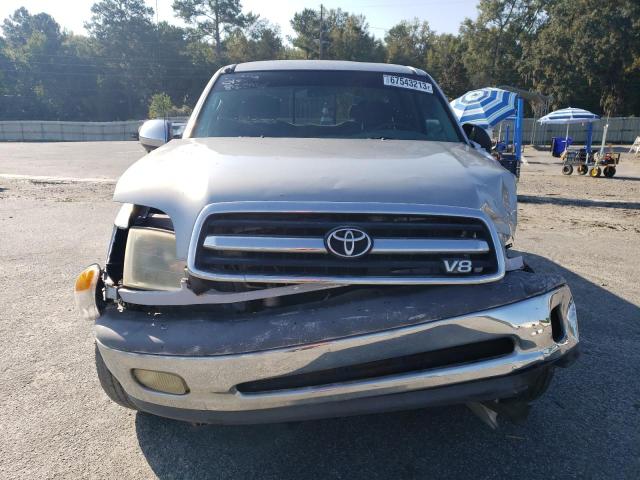 5TBRT3412YS018536 - 2000 TOYOTA TUNDRA ACCESS CAB SILVER photo 5