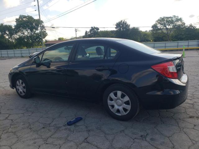 2HGFB2F57CH315723 - 2012 HONDA CIVIC LX 黑色 照片 2