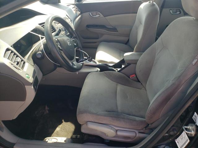 2HGFB2F57CH315723 - 2012 HONDA CIVIC LX 黑色 照片 7
