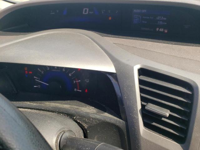 2HGFB2F57CH315723 - 2012 HONDA CIVIC LX 黑色 照片 9