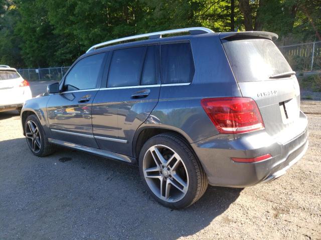 WDCGG8JB8EG277061 - 2014 MERCEDES-BENZ GLK 350 4MATIC GRAY photo 2